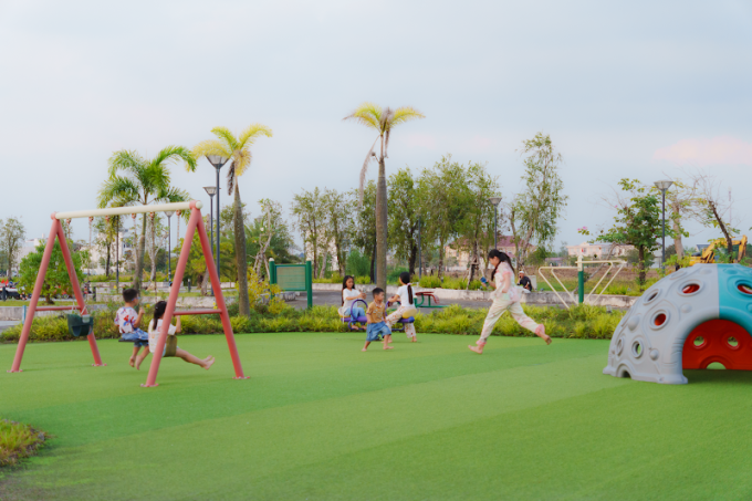 Khu đô thị Happy Home Cà Mau trong giai đoạn tái đầu tư và chỉnh trang. Ảnh: CĐT