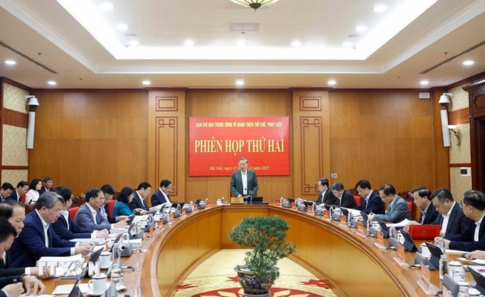 Tổng Bí thư Tô Lâm: Tháo gỡ nhanh nhất những "điểm nghẽn", vướng mắc về pháp luật - Ảnh 2.