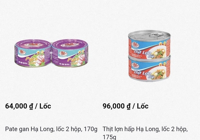 Siêu thị thu hồi đồ hộp Hạ Long trên toàn hệ thống - Ảnh 1.