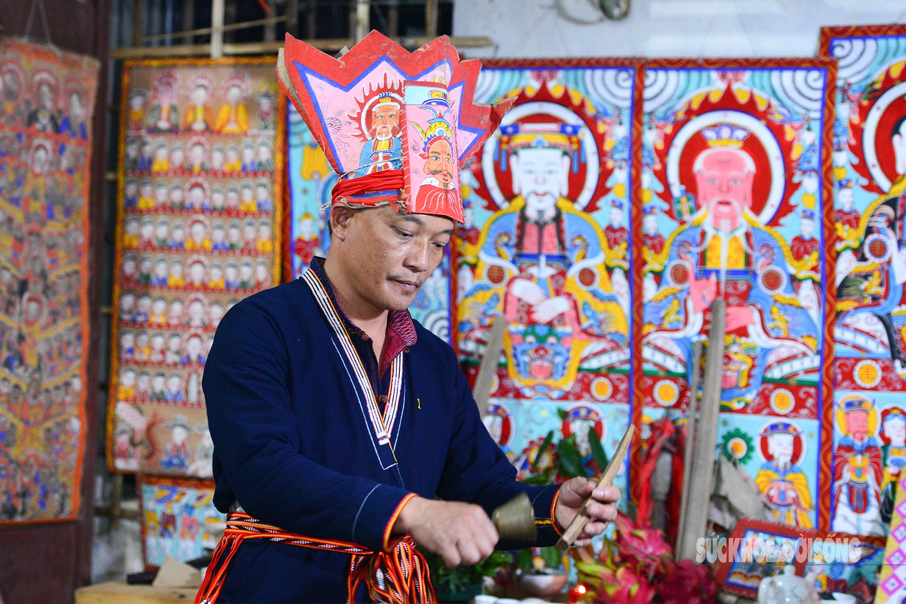 Lễ Tủ Cải - Dấu mốc trưởng thành của đàn ông Dao Quần Chẹt- Ảnh 1.