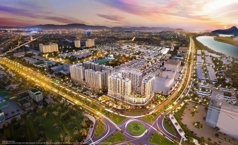 Các tòa căn hộ tại Vinhomes Star City đều án ngữ các trục đại lộ huyết mạch.