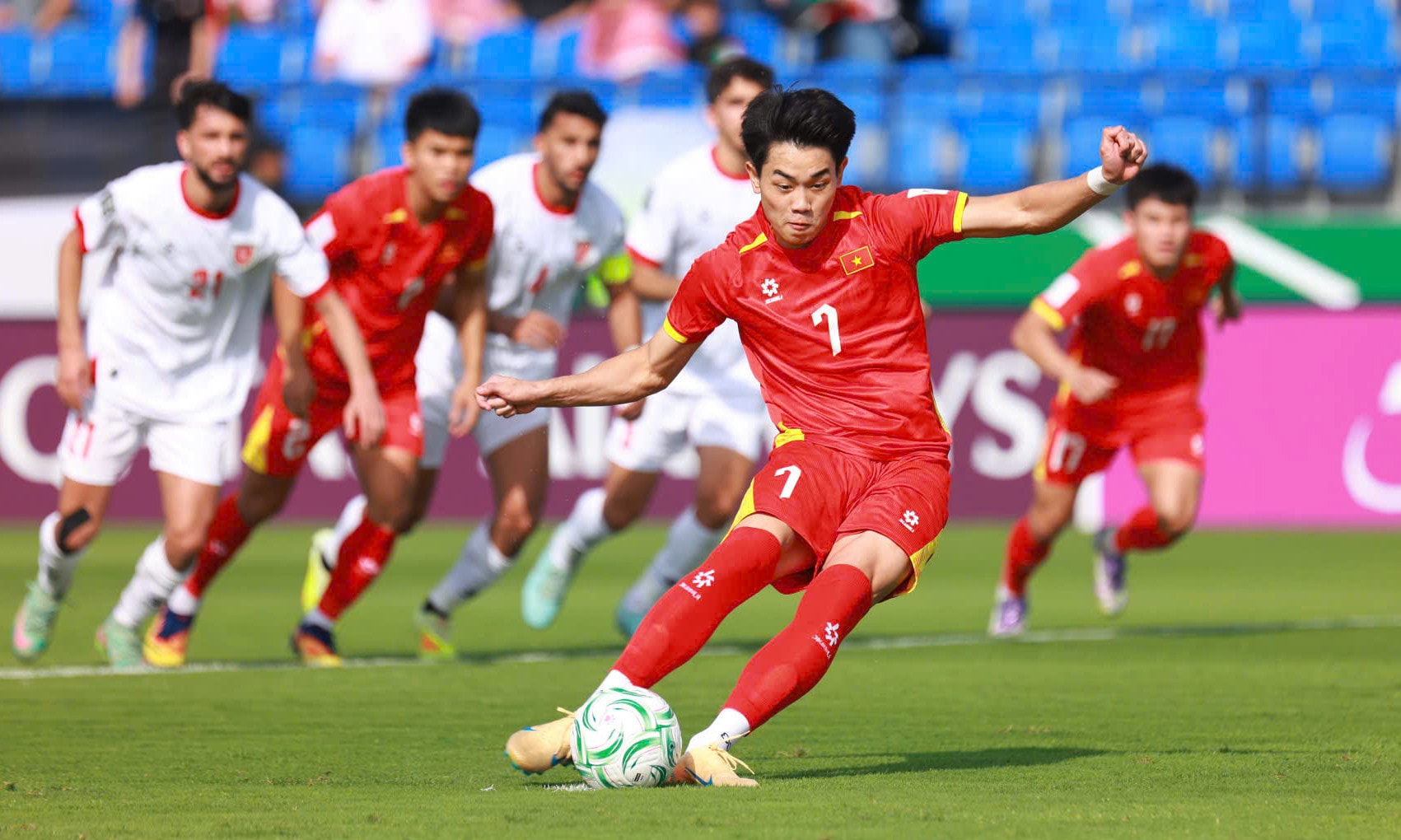 U23 Việt Nam thắng U23 Jordan ở trận ra quân.