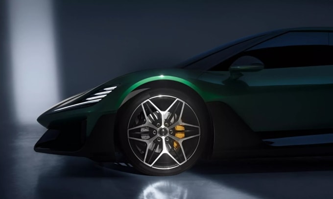 Siêu xe điện mới từ Trung Quốc mang bóng dáng siêu xe Ferrari. Ảnh: Dreame