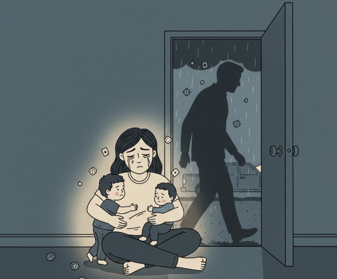 Chồng hiền, tình cảm nhưng khiến mẹ con tôi đau khổ nhiều lần