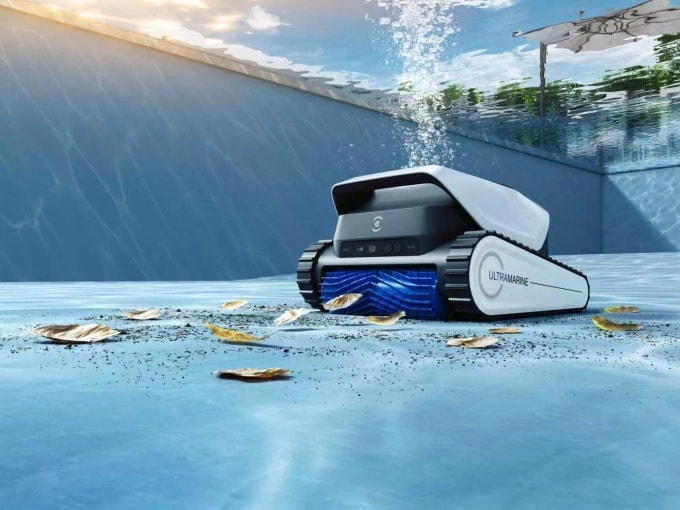 Robot vệ sinh hồ bơi UltraMarine. Ảnh: Ecovacs