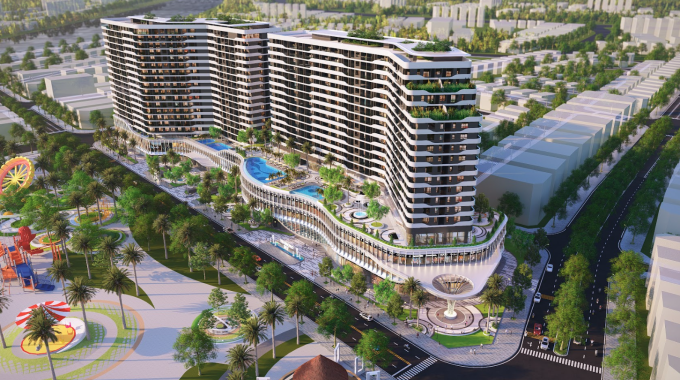 Phối cảnh dự án Diamond Sky. Ảnh: VPG