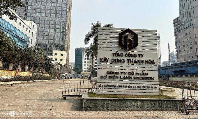 Khu đất số 9 đường Phạm Hùng được quy hoạch làm dự án văn phòng, căn hộ, khách sạn. Ảnh: Ngọc Diễm