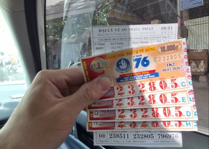 Người trúng độc đắc Xổ số miền Nam tại Đồng Nai , An Giang , Tây Ninh ngày 9 - 1 - Ảnh 1.