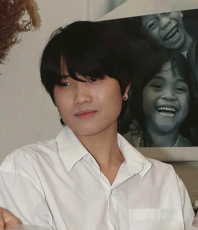 Họa sĩ Nguyễn Thế Vũ, sinh năm 1992. Ảnh: Nhân vật cung cấp