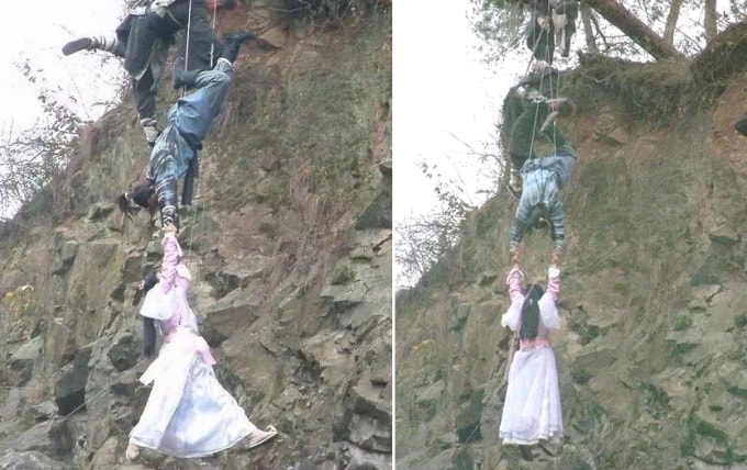 Hậu trường Lưu Diệc Phi đóng Thiên Long Bát Bộ gây chú ý