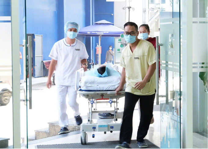 Người bị đột quỵ cần được cấp cứu sớm để hạn chế nguy cơ tử vong và di chứng. Ảnh: Bệnh viện Đa khoa Tâm Anh