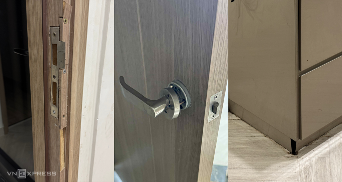 Hiện trạng căn chung cư của anh Việt xuống cấp sau một năm cho khách thuê. Ảnh: Bích Phương