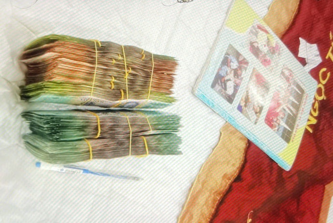 Tang vật bị thu giữ. Ảnh: Công an cung cấp