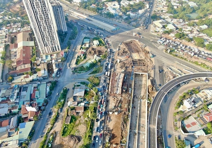 Hầm chui HC1-02 ngày 31/12/2025. Ảnh: Giang Anh