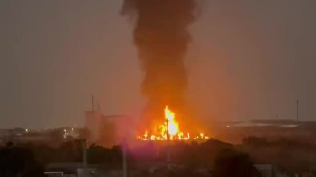 Cháy xưởng Đan Phượng