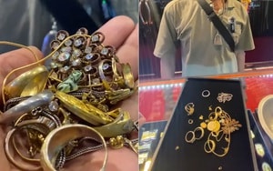 Vờ mua vàng, người phụ nữ nhanh tay "thó" cục vàng giá 36 tỷ đồng nhanh như chớp - Ảnh 3.