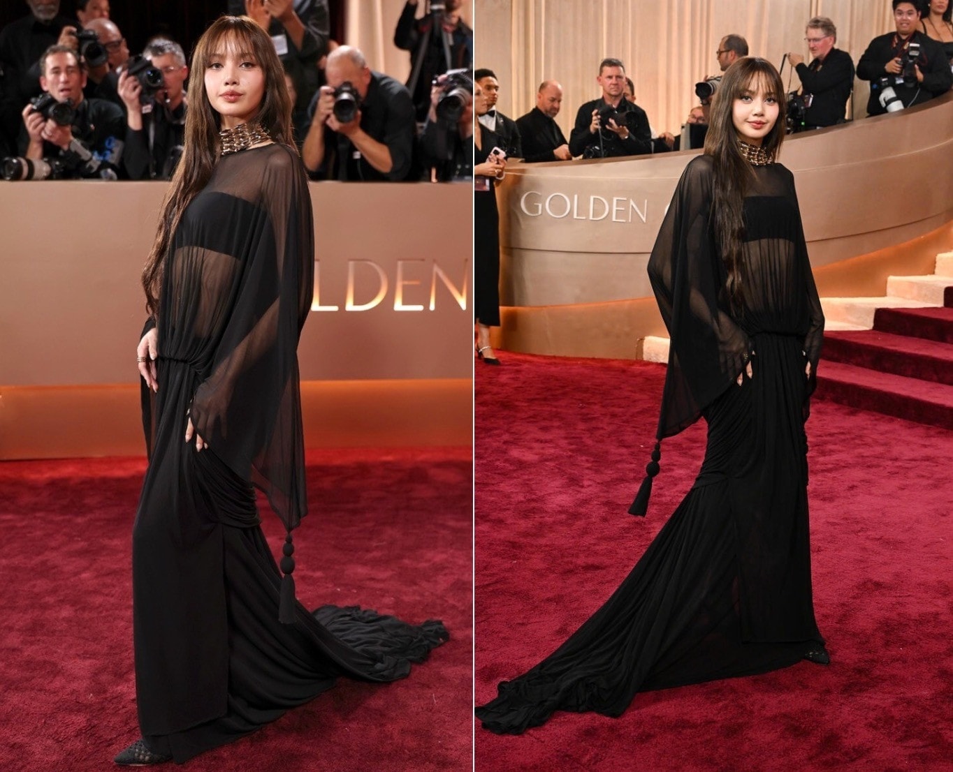 Năm nay, Lisa tham dự với tư cách người trao giải. Đây là lần đầu thần tượng Hàn Quốc góp mặt trong sự kiện điện ảnh hàng đầu thế giới này. Bên cạnh mục đích chính, cô cũng đến để cổ vũ cho các bạn diễn trong bộ phim 