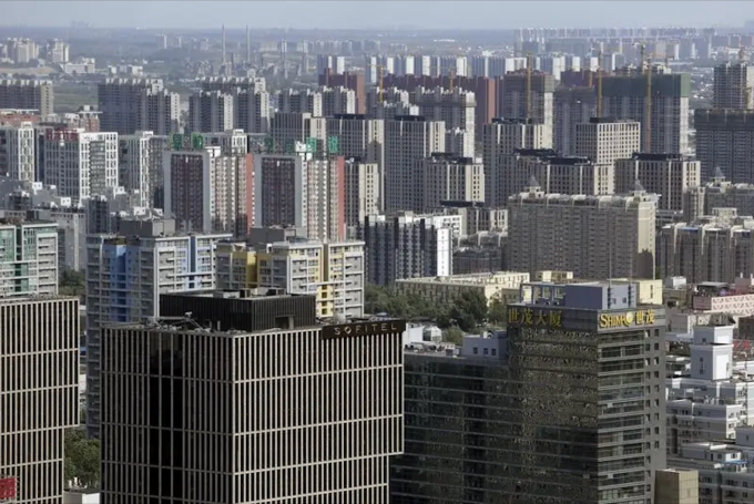 Các khu chung cư và tòa nhà văn phòng ở Bắc Kinh, Trung Quốc. Ảnh: Thomson Reuters