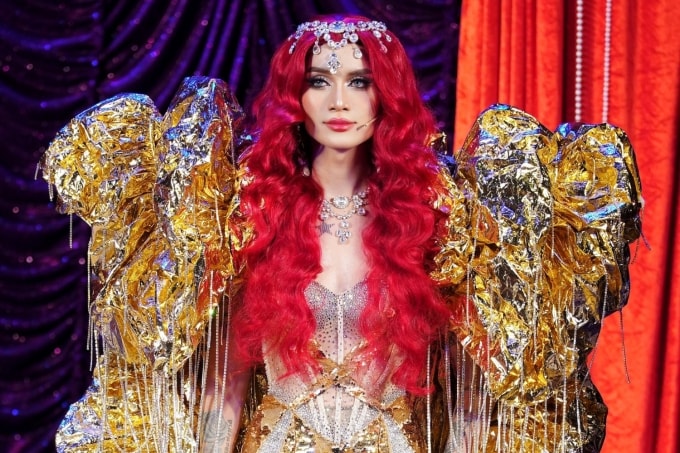 BB Trần trong vai một thí sinh cuộc thi hoa hậu. Ảnh: Nhân vật cung cấp