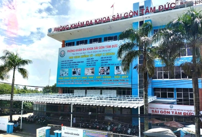 Trụ sở Phòng khám đa khoa Sài Gòn Tâm Đức