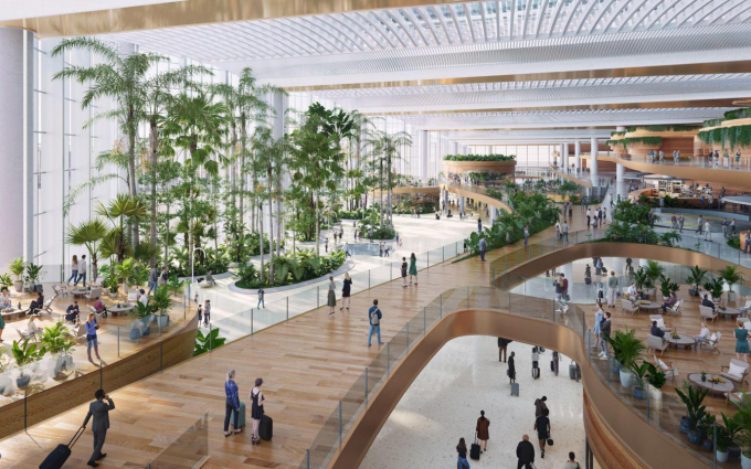 Phối cảnh cảng hàng không quốc tế Phú Quốc. Ảnh: Sun Group