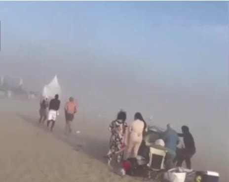 Đang tắm biển, người dân bất ngờ thấy cảnh tượng "nổi da gà" giữa ban ngày- Ảnh 1.