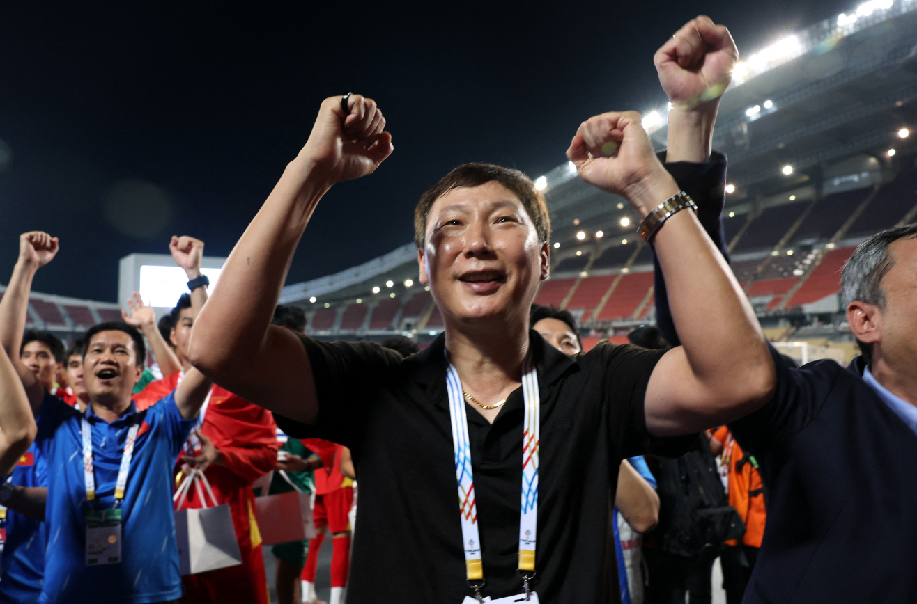 Báo Hàn dành nhiều lời khen cho dấu ấn của HLV Kim Sang-sik. (Nguồn: Yonhap)