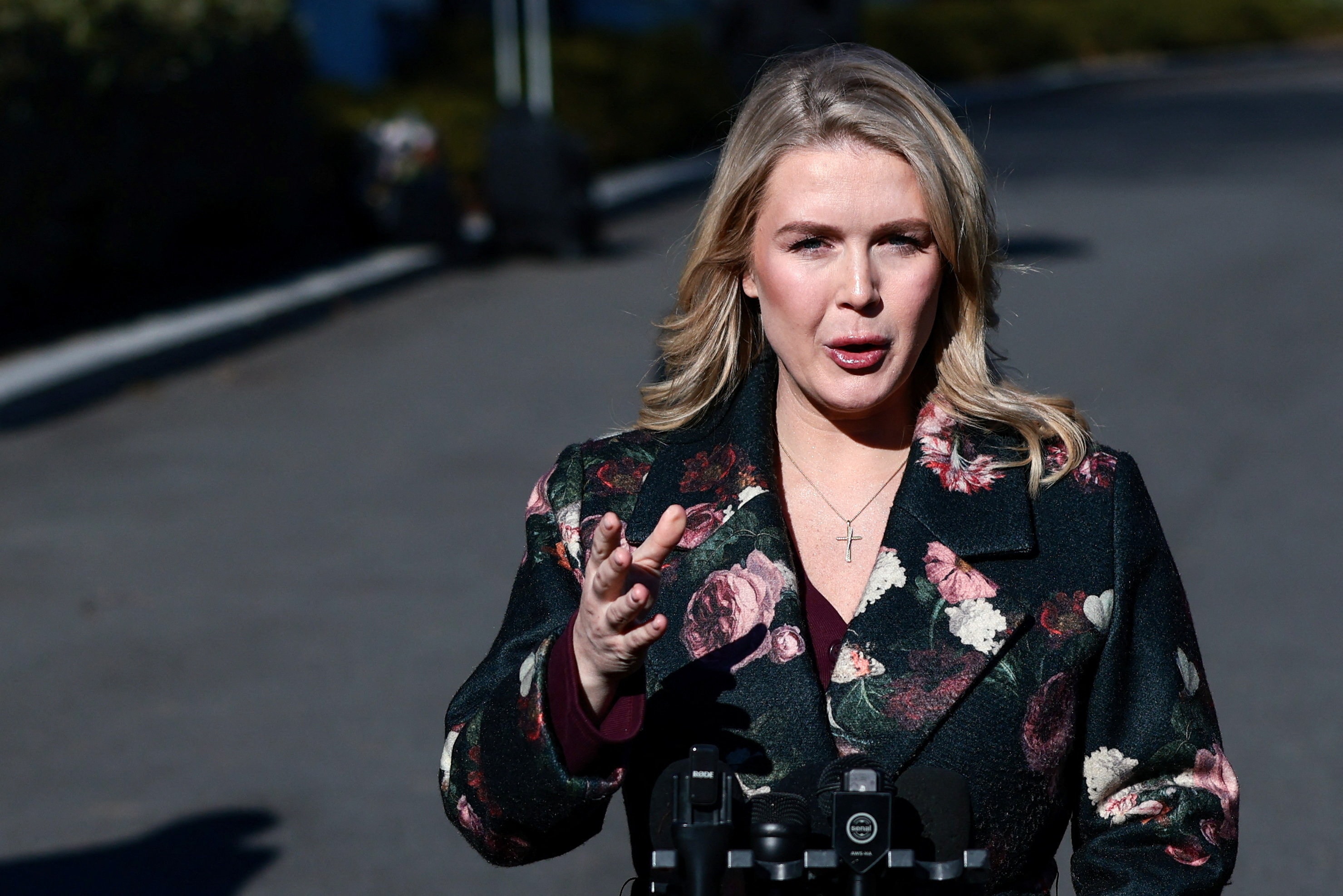 Người phát ngôn Nhà Trắng Karoline Leavitt (Ảnh: Reuters)