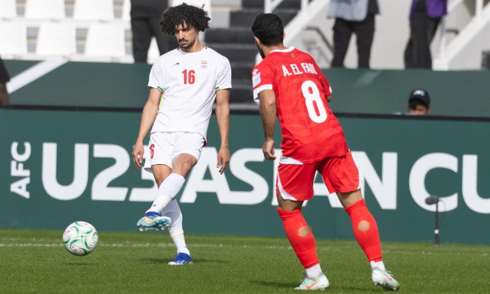 U23 Iran đấu với U23 Lebanon.