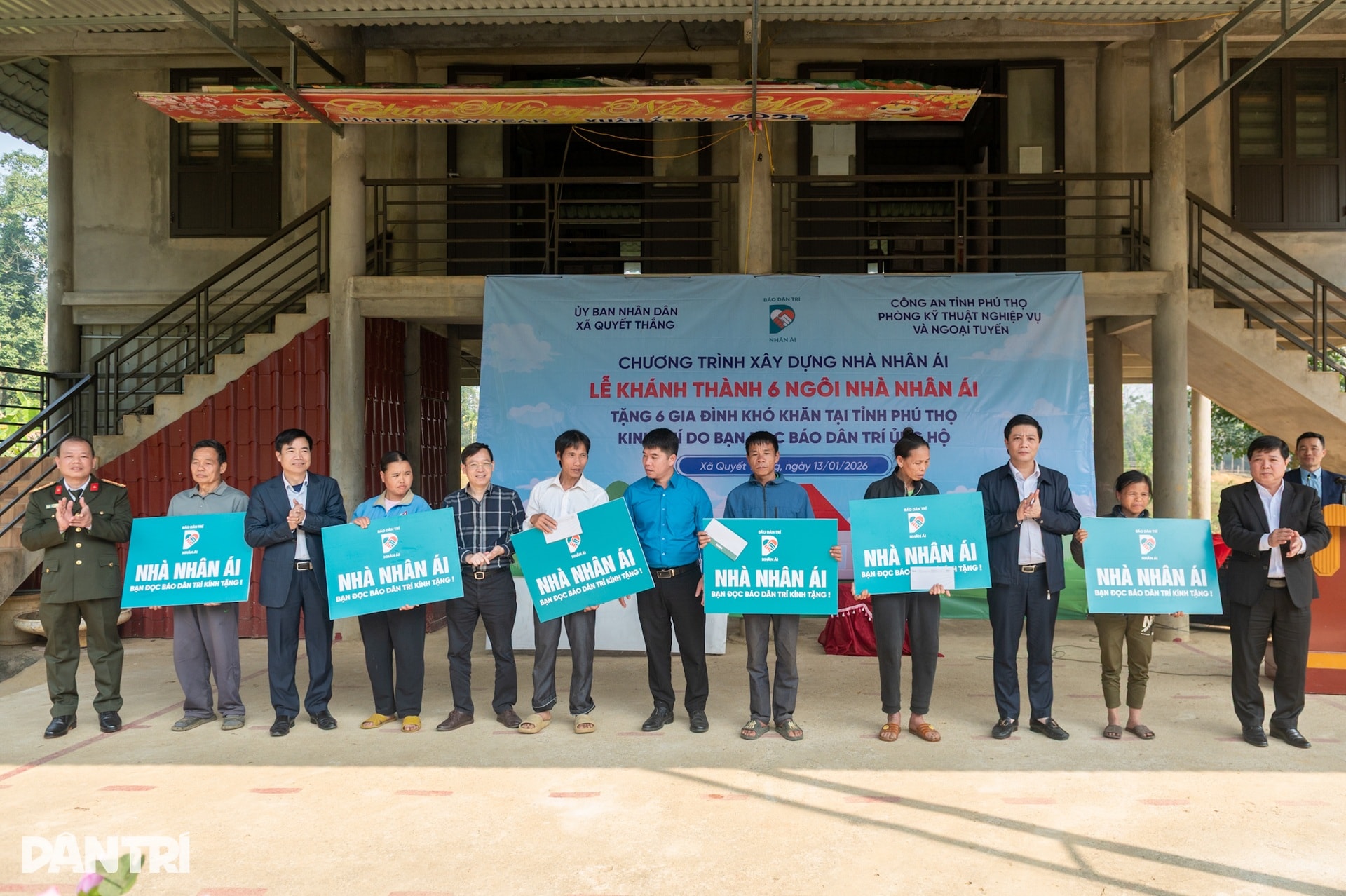 Khánh thành nhà Nhân ái, giúp 6 hộ nghèo ở Phú Thọ hoàn thành giấc mơ an cư - 11