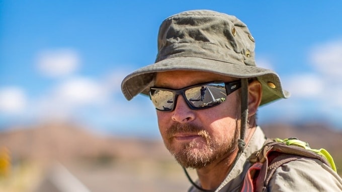 Karl Bushby đang chuẩn bị kết thúc hành trình gần 30 năm của mình. Ảnh: Outside Online