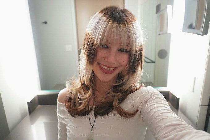 Nhan sắc đời thường của vận động viên. Hiện cô có hơn 200.000 người theo dõi trên Instagram. Ảnh: Instagram/ Alysa Liu