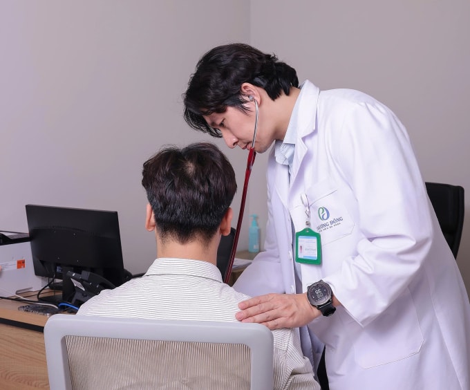 đột quỵ . Ảnh: Bác sĩ cung cấp