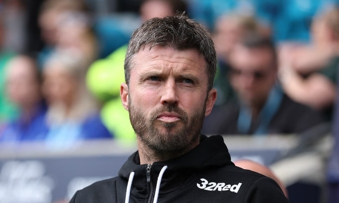 Michael Carrick trước trận Middlesbrough gặp Coventry trên sân Coventry Building Society, thành phố Coventry, Vương quốc Anh, hạng Nhất Anh ngày 3/5/2025. Ảnh: Reuters