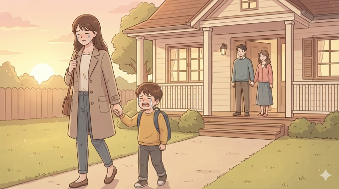 Ba phải lòng cô gái thôn quê, bỏ rơi mẹ con tôi