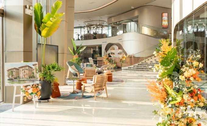 Không gian bên trong Alluvia Gallery. Ảnh: Xuân Cầu Holdings