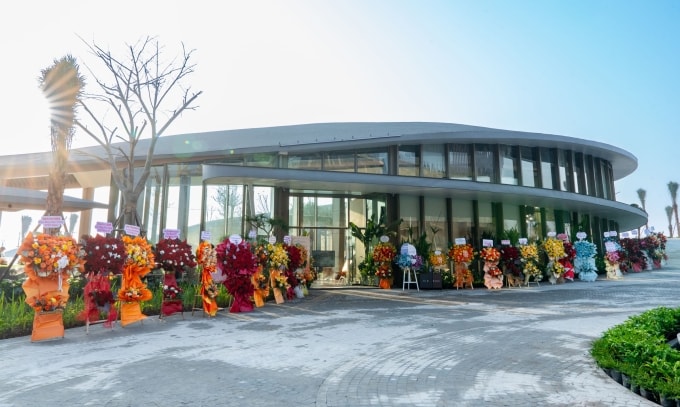 Toàn cảnh Alluvia Gallery nhìn từ ngoài. Ảnh: Xuân Cầu Holdings