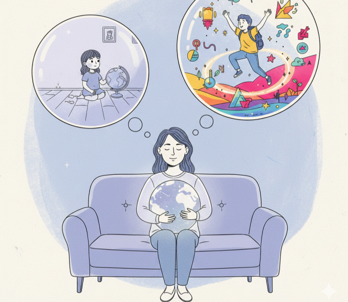 Thay vì tích lũy, tiền tôi để cho con khám phá thế giới