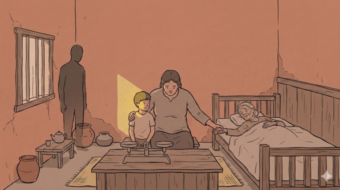 Vừa lo con nhỏ vừa chăm mẹ già yếu, tôi quá mệt mỏi