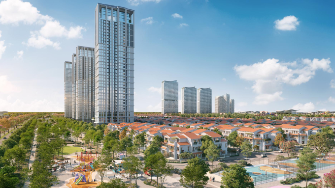 Một góc phối cảnh phân khu Casa. Ảnh: Sun Group