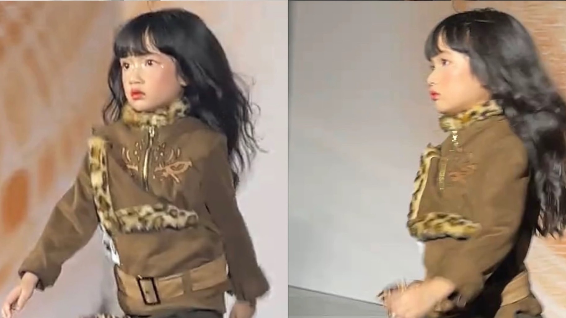 Con gái Trường Giang catwalk hút triệu View