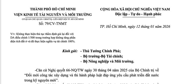 Kiến nghị không thẩm định giá lại với dự án đã hoàn thành 100% nghĩa vụ tài chính - Ảnh 1.