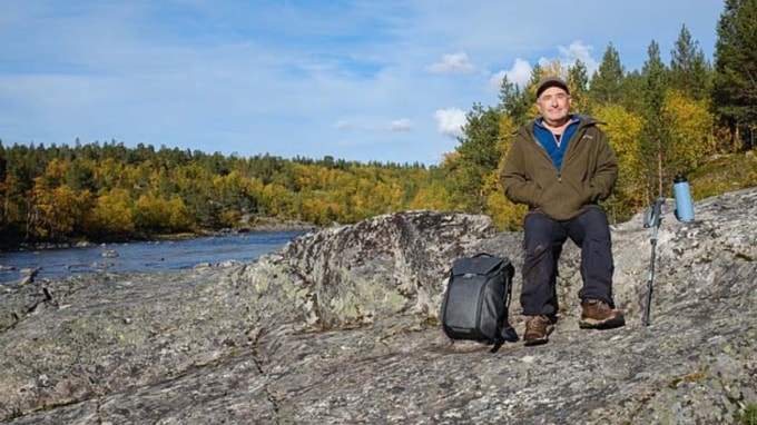 Tim chụp ảnh trong một chuyến dã ngoại ở Phần Lan. Ảnh: