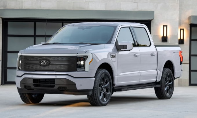 F-150 Lightning - mẫu bán tải thuần điện của Ford, từng là tâm điểm trong chiến lược xe điện của hãng và đã có kế hoạch thay thế. Ảnh: Ford