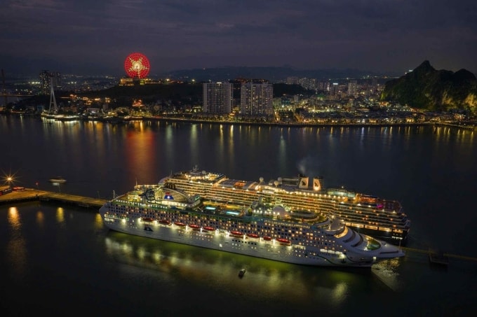 Cảng tàu khách quốc tế Hạ Long. Ảnh: Ánh Dương