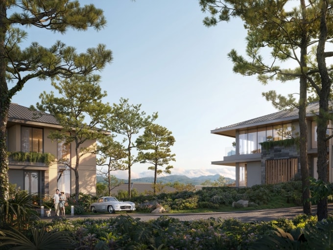 Camellia Residences mang tinh thần Private Retreat Living - An trú riêng tư giữa thiên nhiên. Ảnh: BIM Land