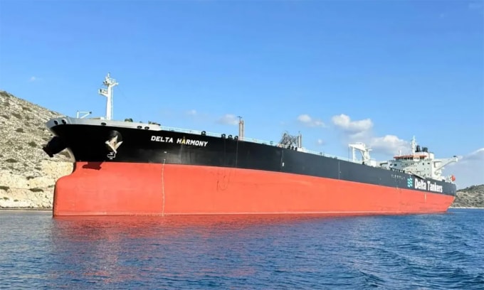 Tàu Delta Harmony. Ảnh: MarineTraffic