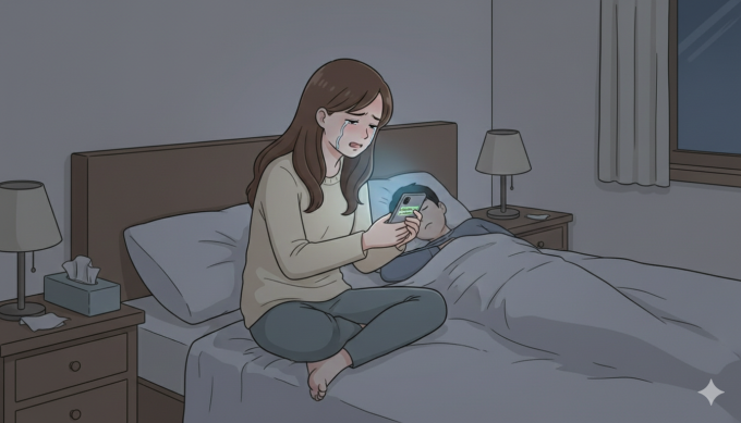 Phát hiện người chồng luôn yêu chiều tôi ngoại tình