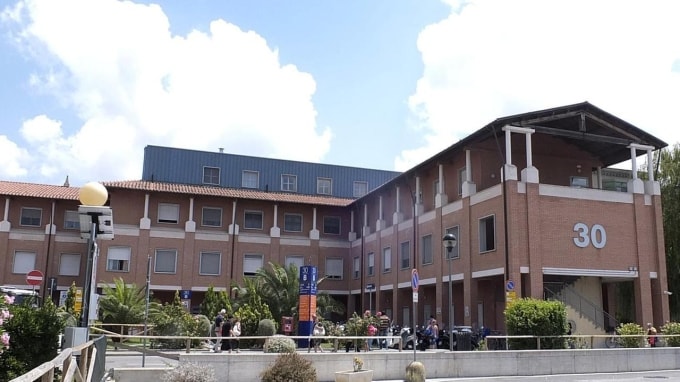 Một tòa nhà của Bệnh viện Cisanello ở Pisa, một phần của Azienda Ospedaliero Universitaria Pisana (AOUP). Ảnh: Il Tirreno
