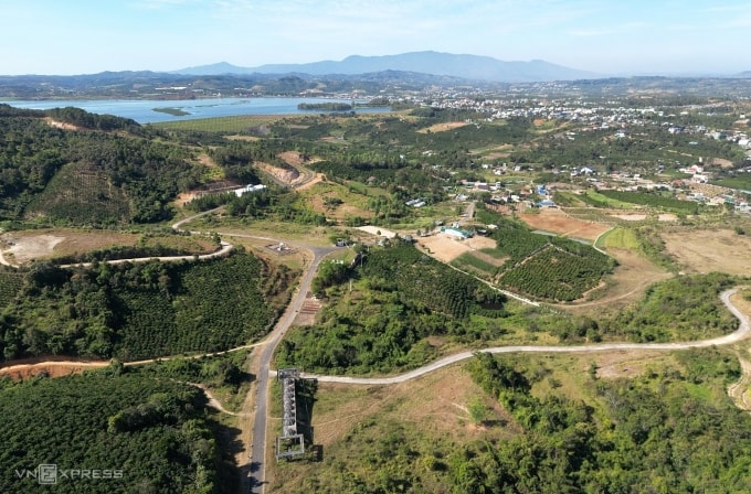 Hiện trạng khu vực thực hiện dự án Đại Ninh năm 2024. Ảnh: Đăng Khoa